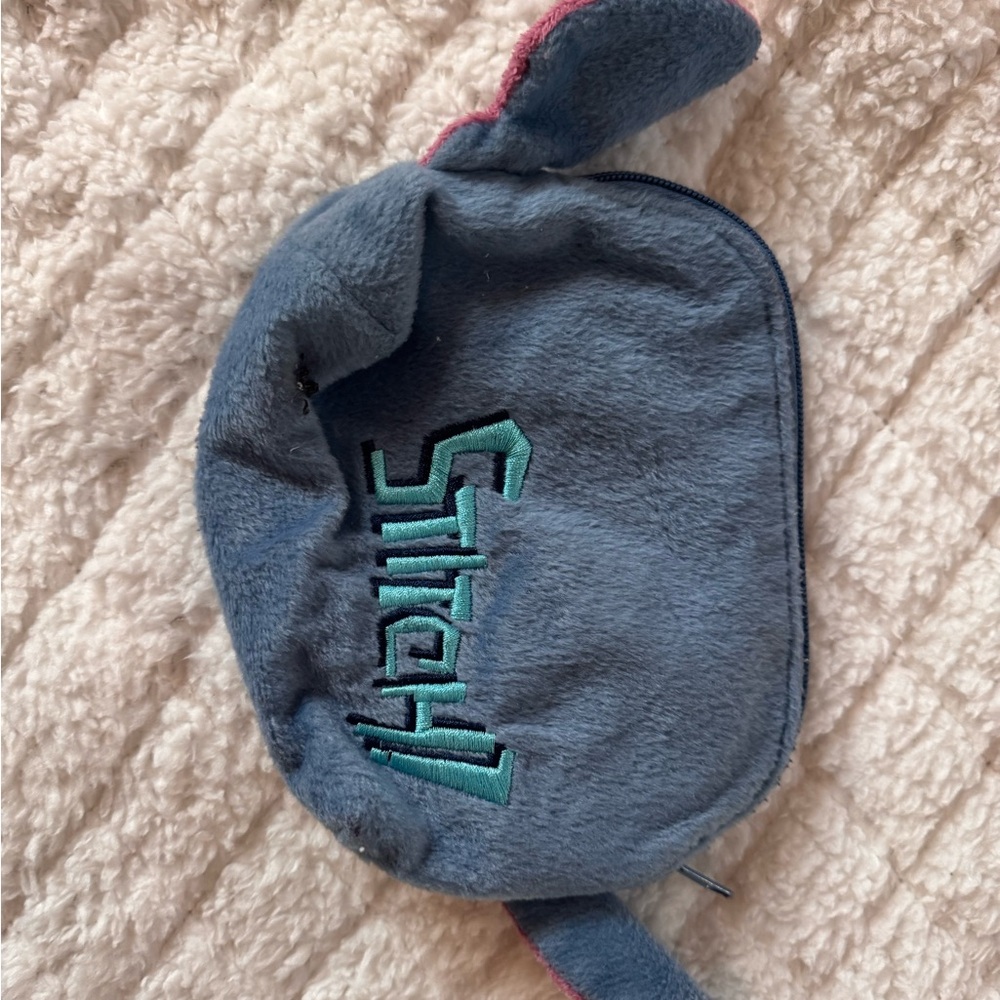 Disney Stitch Plush Makeup Bag | Cosmetic Pouch | Lilo & Stitch - Picture 2 of 3